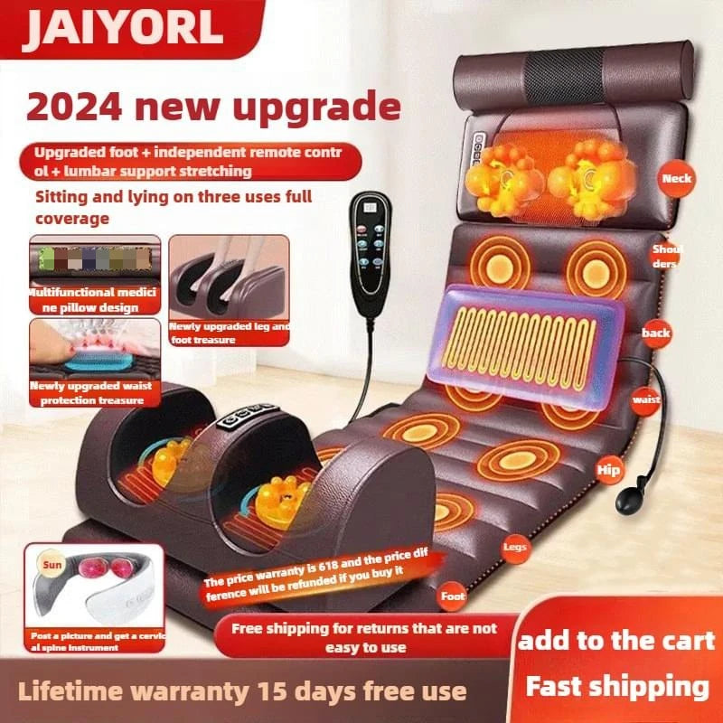 Full-Body Heated Massage Mattress
