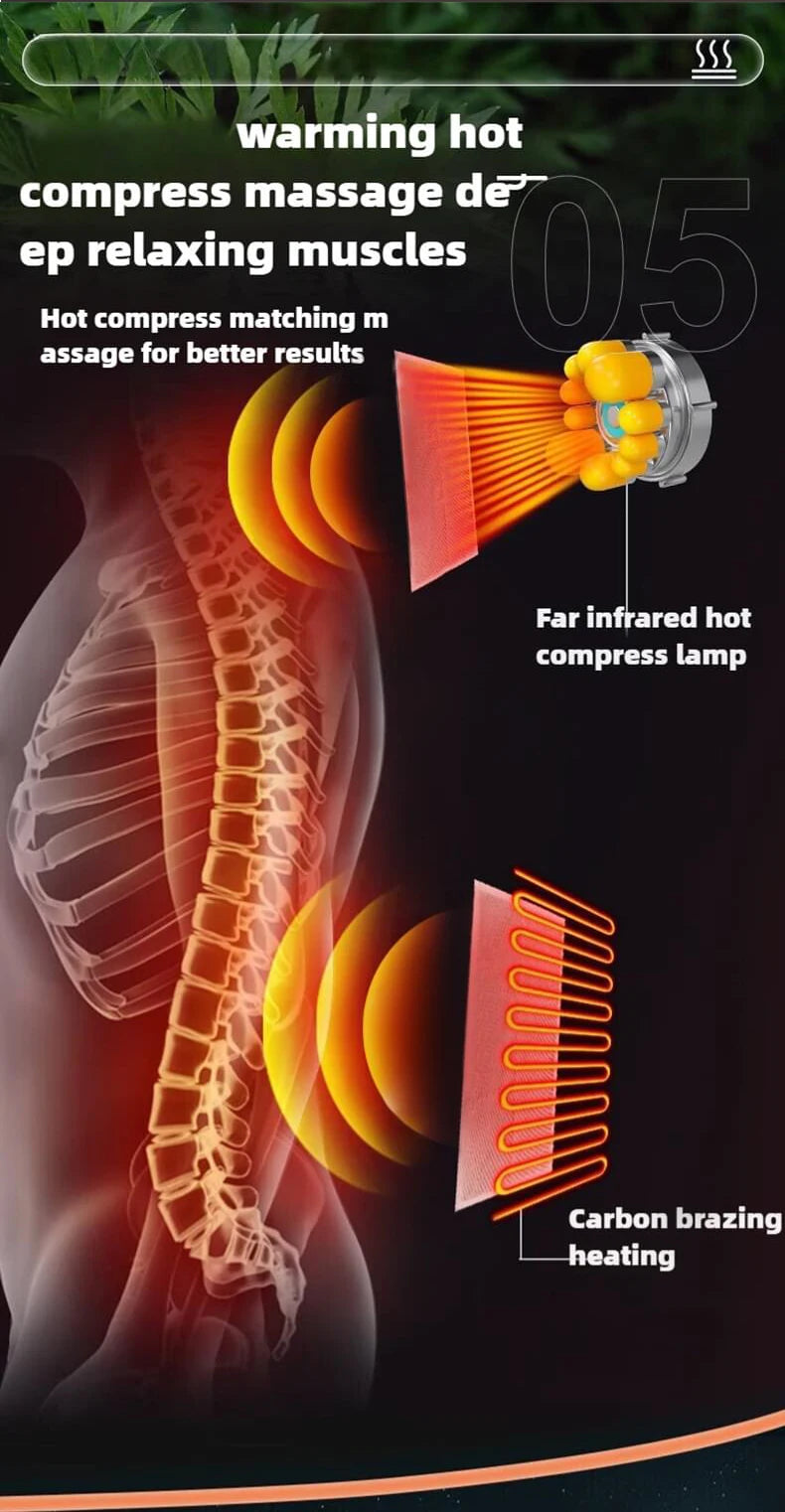 Full-Body Heated Massage Mattress