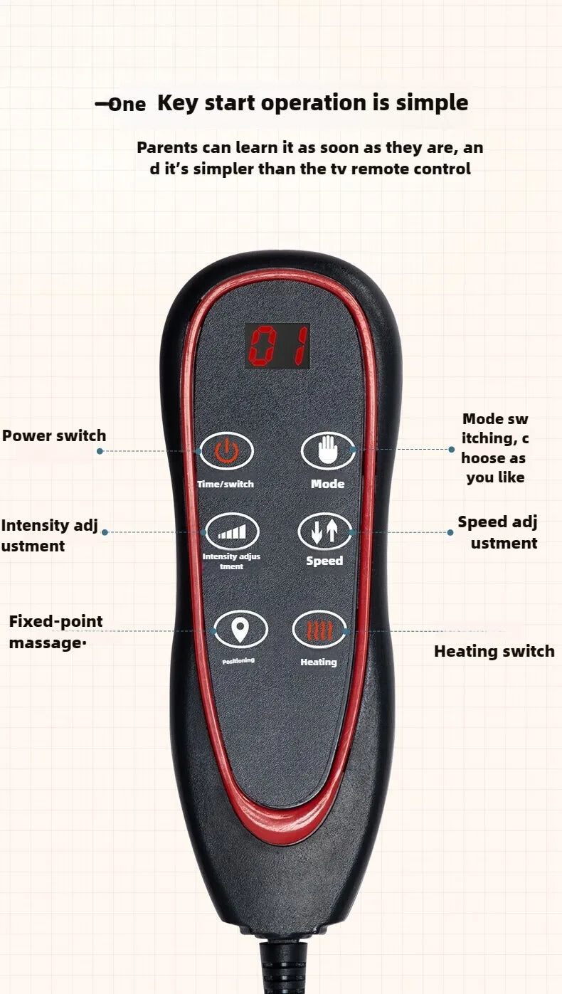 Full-Body Heated Massage Mattress